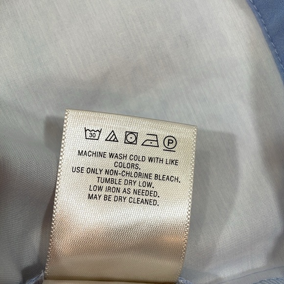 Maeve By Anthropologie Dress Size 4 Midi Blue With Oranges Print - Picture 12 of 13